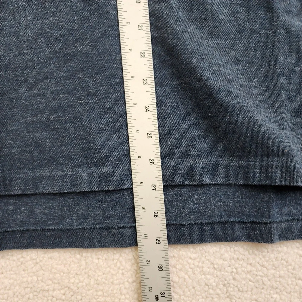 Polo Ralph Lauren‎ Heathered Jersey Polo Shirt Mens XXL Blue Classic Preppy